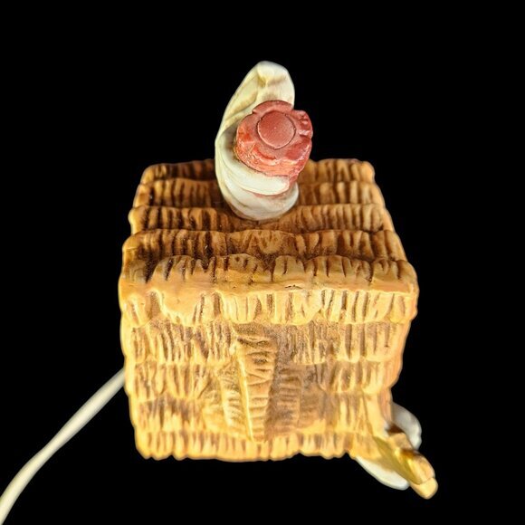 Haunted House Halloween Decoration Light Up Ghosts Spooky Scary Painted Ceramic‎ - Picture 9 of 12